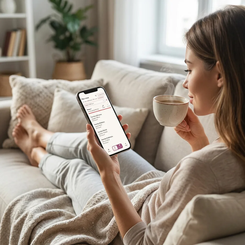 Planificare mese direct de pe telefon